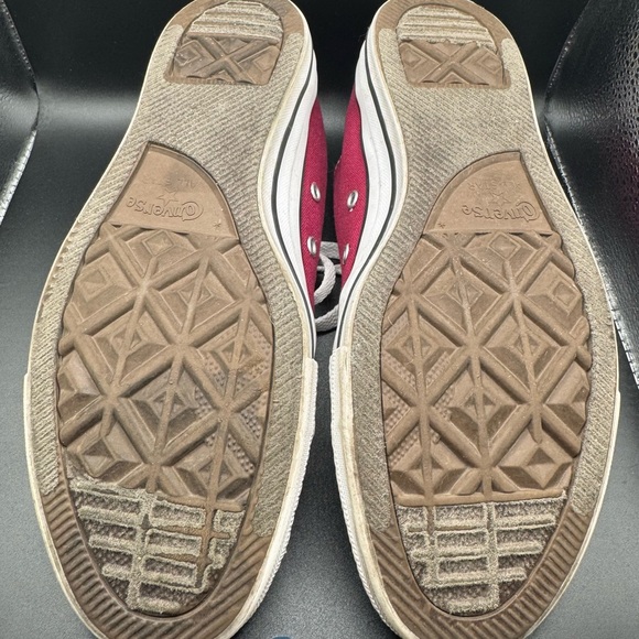 Converse All Star Low Top Sneakers – Burgundy Canvas – Women’s - Picture 6 of 7